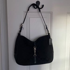 Coach signature black bag